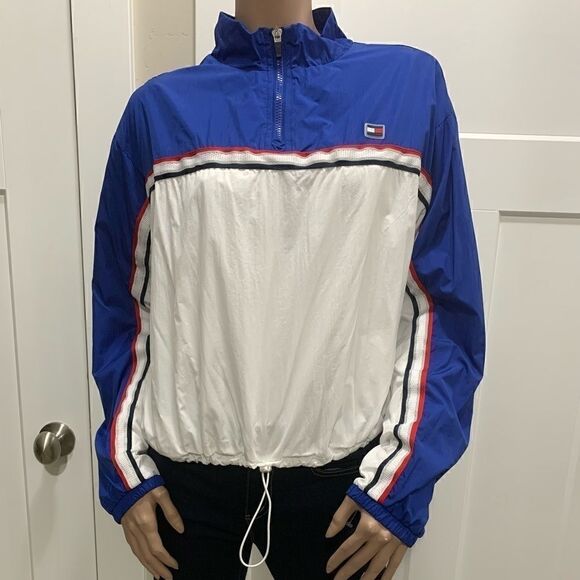 Tommy Hilfiger Women's Windbreaker Jacket . Size L - Picture 3 of 14